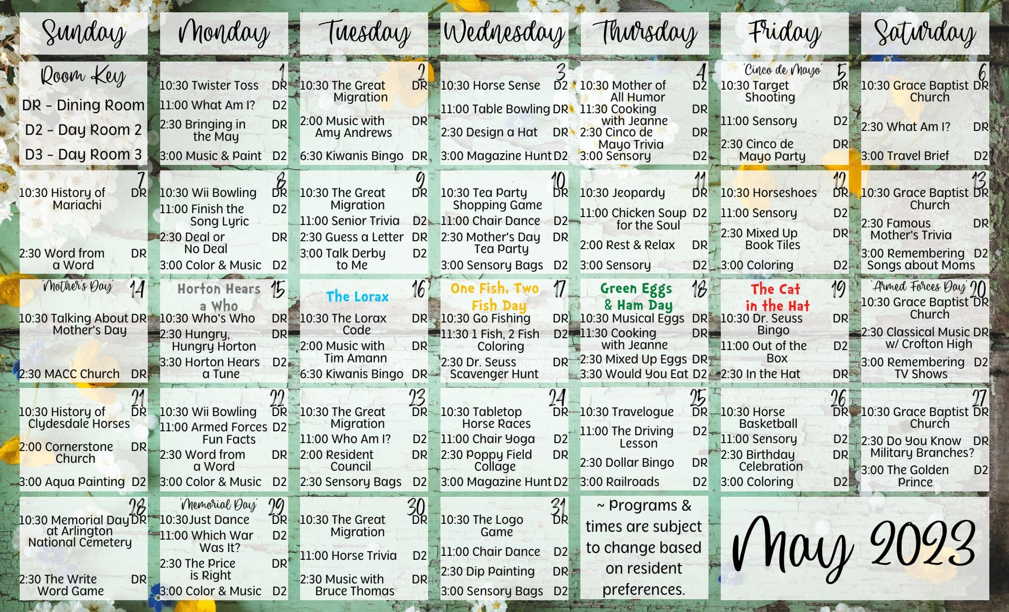 calendar