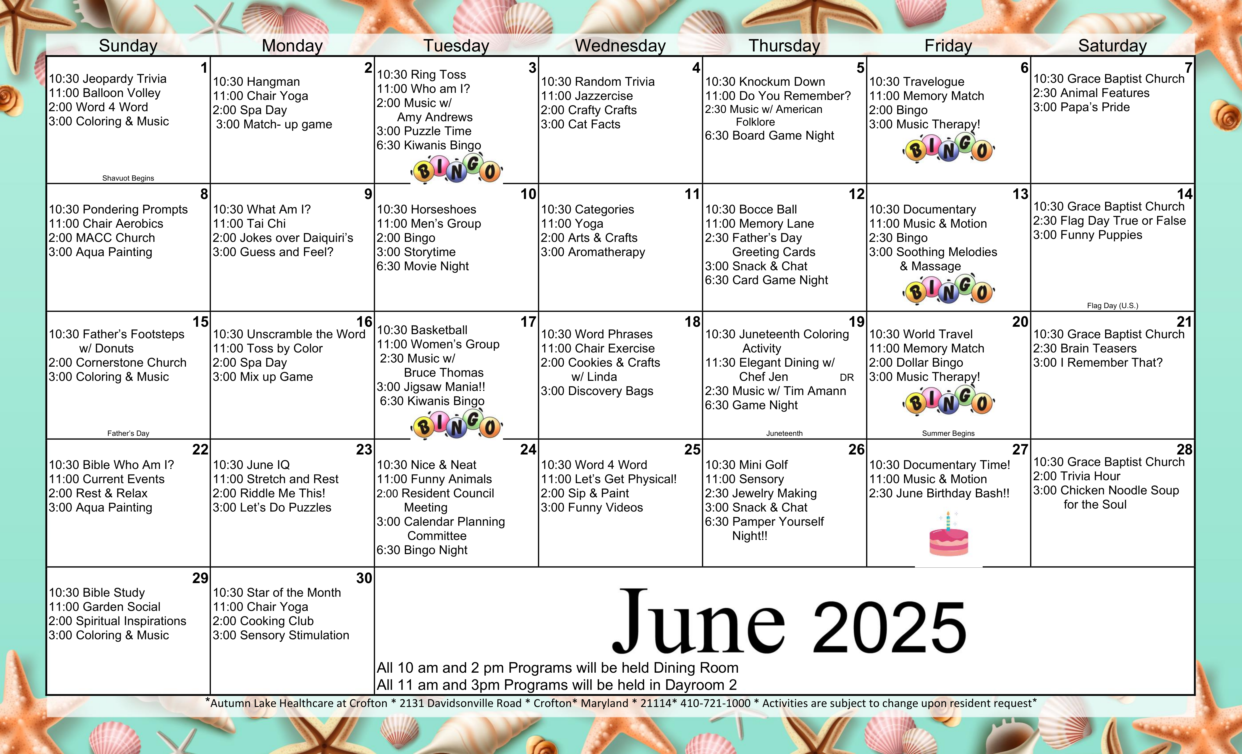 calendar